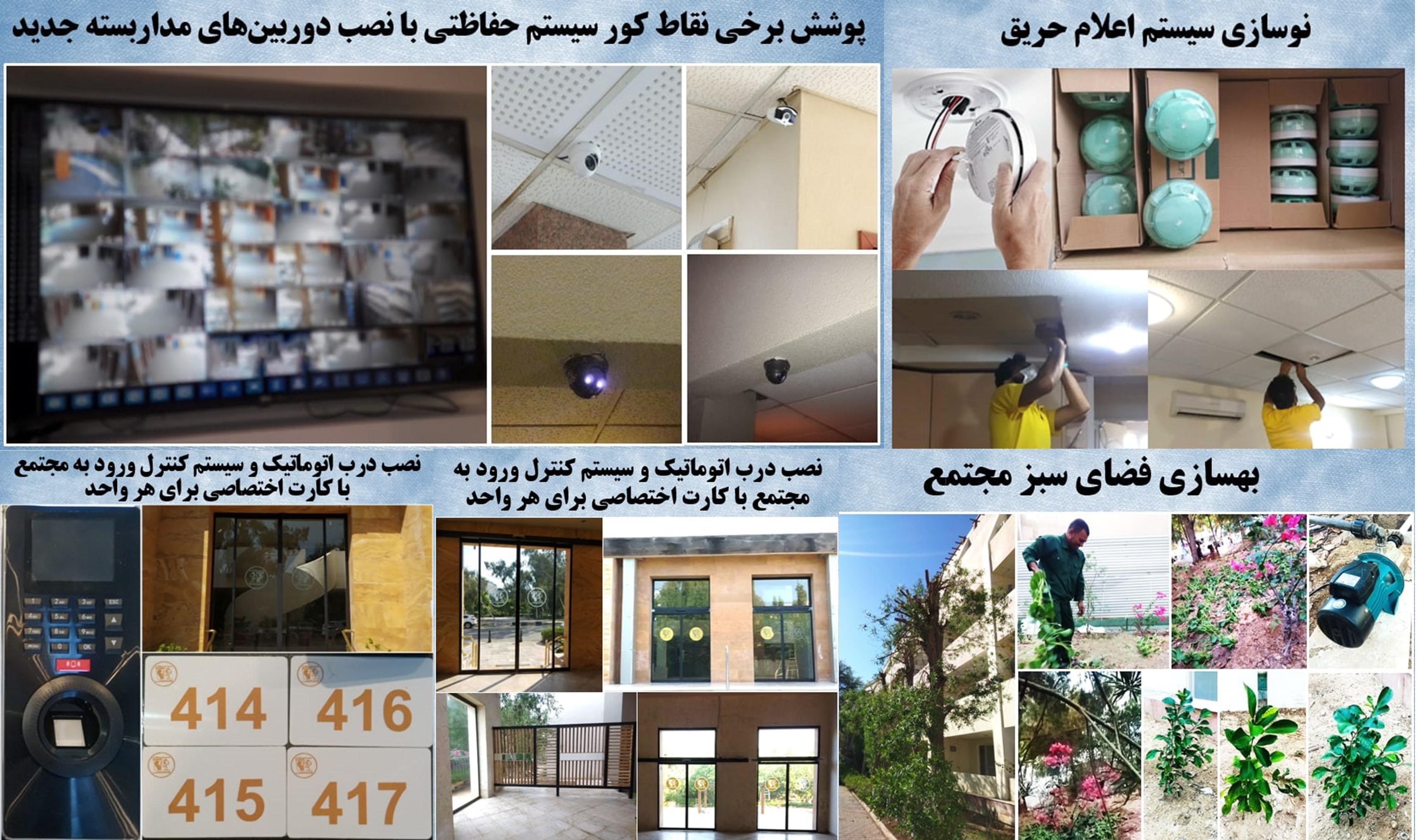 گزارش ۶ ماهه اقدامات انجام‌گرفته در مجتمع (نیم‌سال ۱۴۰۱)